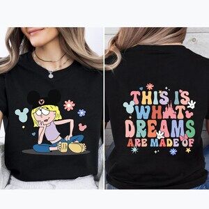 Two-Sided This Is What Dreams Are Made Of Disney Shirt 2 Sided Black